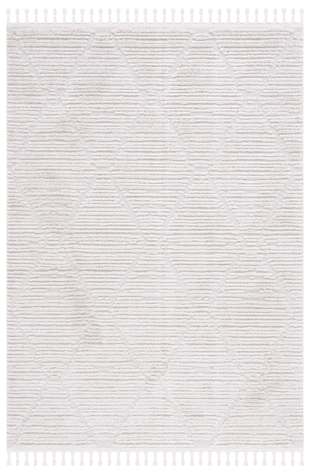 Safavieh Marrakesh Luxurious Tassel Area Rug In Elegant Beige For A Chic Home Décor Upgrade Beige Polyester Mrk517c-220