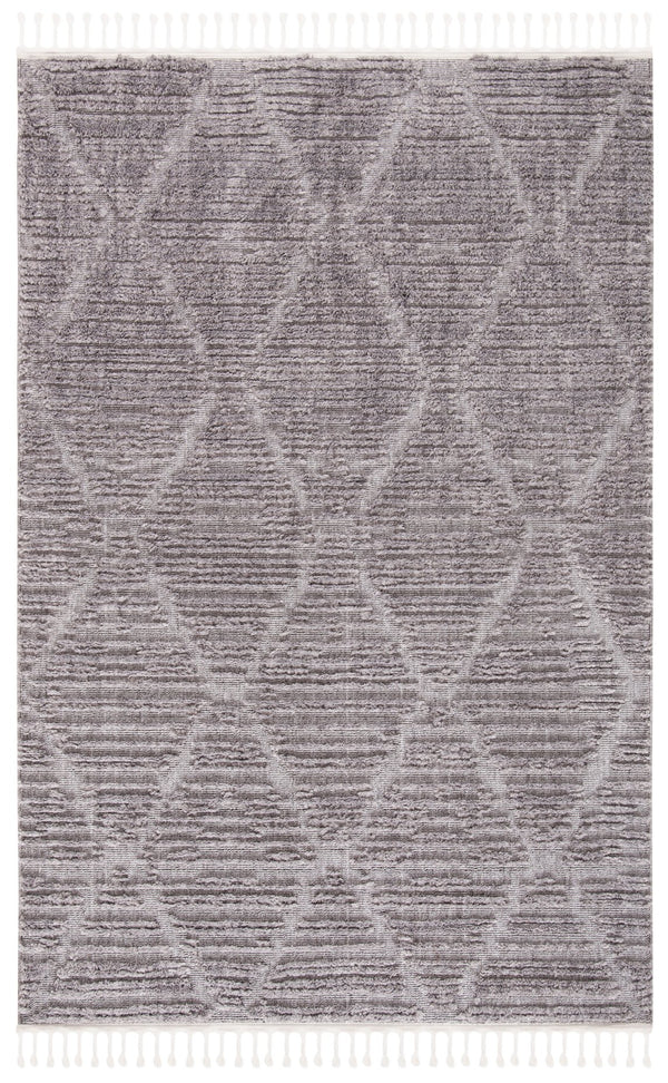 Safavieh Marrakesh Luxurious Tassel Area Rug In Elegant Beige For A Chic Home Décor Upgrade Grey Polyester Mrk517f-7r