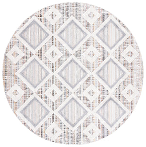 Safavieh Marrakesh Area Rug – Luxurious Bohemian Design With Geometric Patterns For Stylish Home Decor Grey ,Multi Polyester Mrk523d-5r