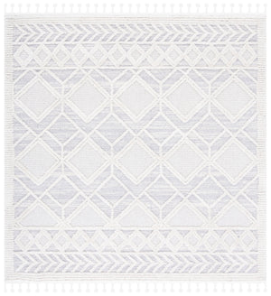 Safavieh Marrakech Beige And Grey Geometric Area Rug - 6'6" X 9' Soft, Stylish, Durable For Modern Homes Beige ,Grey Polyester Mrk566b-6