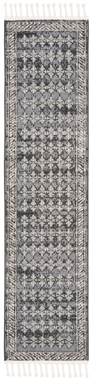 Safavieh Marrakesh Bohemian Area Rug – Elegant Turkish Design With Oeko-tex Certified Quality For Your Home Navy ,Grey Polypropylene Pile Mrk749n-4