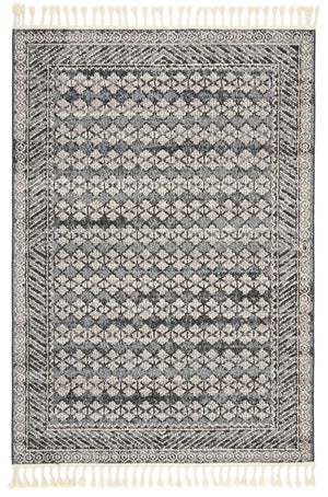 Safavieh Marrakesh Bohemian Area Rug – Elegant Turkish Design With Oeko-tex Certified Quality For Your Home Navy ,Grey Polypropylene Pile Mrk749n-4