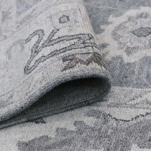 Amer Rugs Marlow Hand-knotted Area Rug With Floral Motifs, Perfect For Modern American Home Decor Style Blue Wool, Raw Handspun Silk Mrl20203