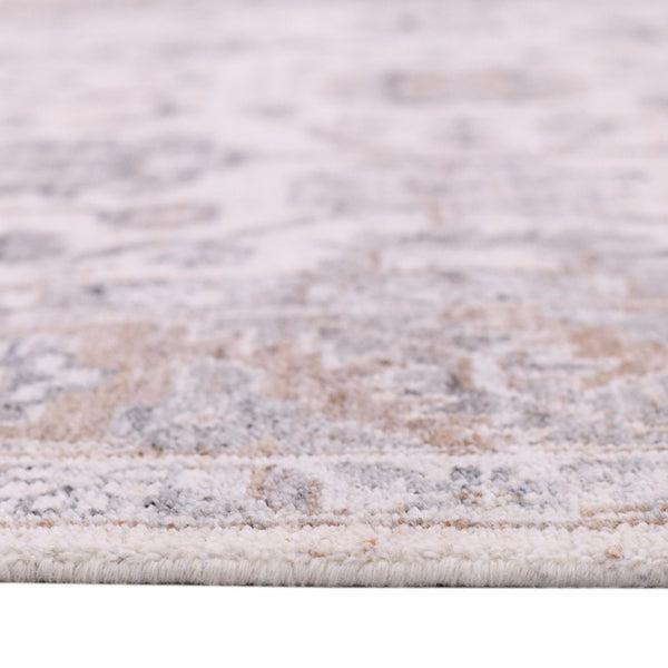 Amer Rugs Marlow Hand-knotted Area Rug With Floral Motifs, Perfect For Modern American Home Decor Style Ivory Wool, Raw Handspun Silk Mrl30912