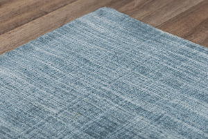 Rizzy Meridian MRN981 Hand Loomed Tone on Tone Recycled Polyester Rug Dk. Blue 8'9" x 11'9"