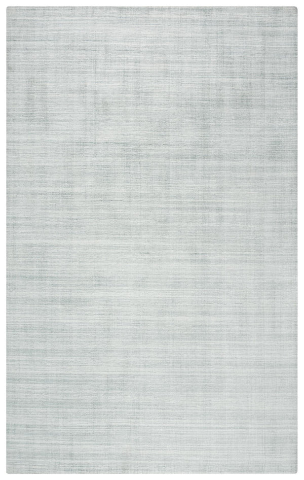 Rizzy Meridian MRN982 Hand Loomed Tone on Tone Recycled Polyester Rug Silver 8'9" x 11'9"