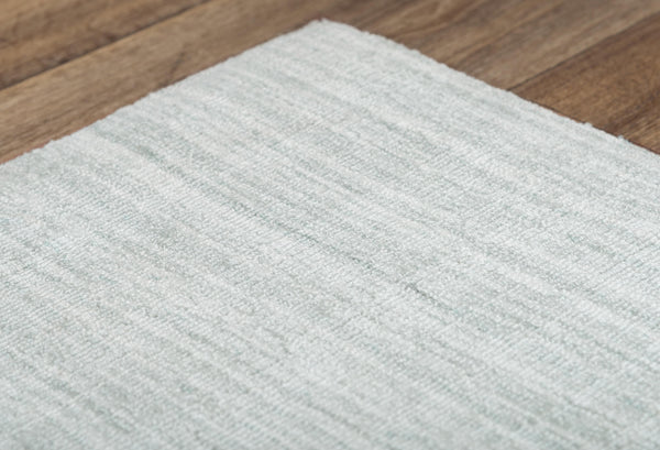 Rizzy Meridian MRN982 Hand Loomed Tone on Tone Recycled Polyester Rug Silver 8'9" x 11'9"