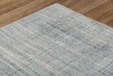 Rizzy Meridian MRN983 Hand Loomed Tone on Tone Recycled Polyester Rug Lt. Blue 8'9" x 11'9"