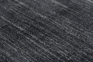 Rizzy Meridian MRN985 Hand Loomed Tone on Tone Recycled Polyester Rug Charcoal 8'9" x 11'9"