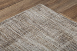 Rizzy Meridian MRN986 Hand Loomed Tone on Tone Recycled Polyester Rug Beige 8'9" x 11'9"