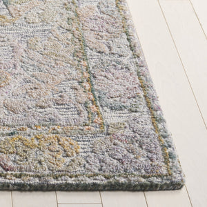 Safavieh Marquee Runner Rug - Hand-tufted Traditional Design For Hallways, Entryways, And Cozy Spaces Green ,Ivory Polyester Pile Mrq103y-5
