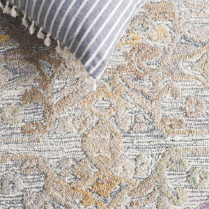 Safavieh Marquee Runner Rug - Hand-tufted Traditional Design For Hallways, Entryways, And Cozy Spaces Green ,Ivory Polyester Pile Mrq103y-5