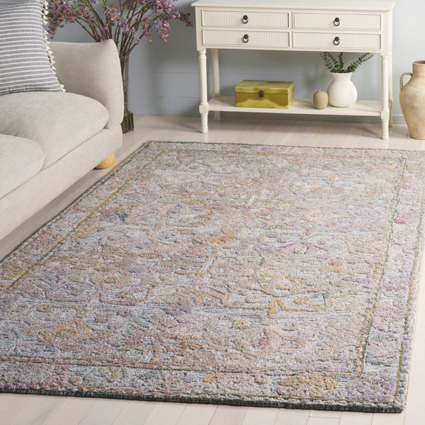 Safavieh Marquee Elegant Area Rug In Timeless Design - Hand Tufted Comfort For Cozy Living Spaces Green ,Ivory Polyester Pile Mrq103y-4