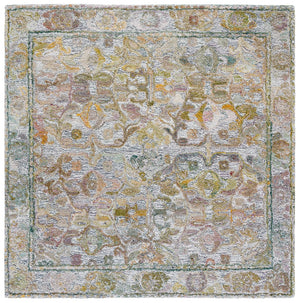 Safavieh Marquee Elegant Hand-tufted Area Rug From India – Timeless Charm For Cozy Spaces And Decor Green ,Brown Polyester Pile Mrq104y-6