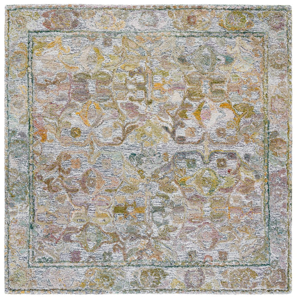 Safavieh Marquee Elegant Hand-tufted Area Rug From India – Timeless Charm For Cozy Spaces And Decor Green ,Brown Polyester Pile Mrq104y-6