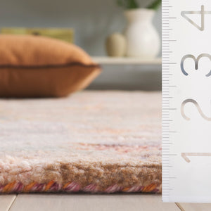 Safavieh Marquee Hand-tufted Runner Rug For Hallway - Elegant, Durable Design In Rich Warm Tones Rust ,Green Polyester Pile Mrq105p-5