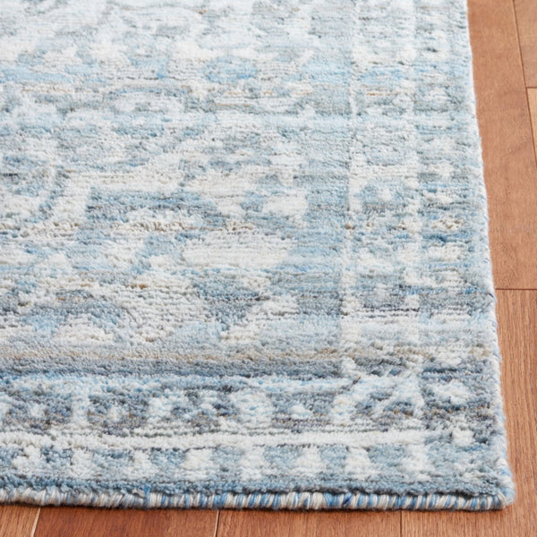 Safavieh Marquee 109 Hand Tufted Polyester Pile Transitional Rug Blue / Grey MRQ109M-8