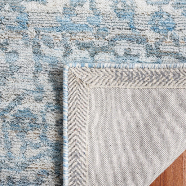 Safavieh Marquee 109 Hand Tufted Polyester Pile Transitional Rug Blue / Grey MRQ109M-8