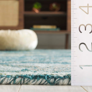 Safavieh Marquee Exquisite Hand-tufted Area Rug - Luxurious Artisan Craftsmanship For Timeless Elegance Aqua ,Green 80% Polyester,20% Wool Mrq110m-5