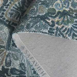 Safavieh Marquee Exquisite Hand-tufted Area Rug - Luxurious Artisan Craftsmanship For Timeless Elegance Aqua ,Green 80% Polyester,20% Wool Mrq110m-5