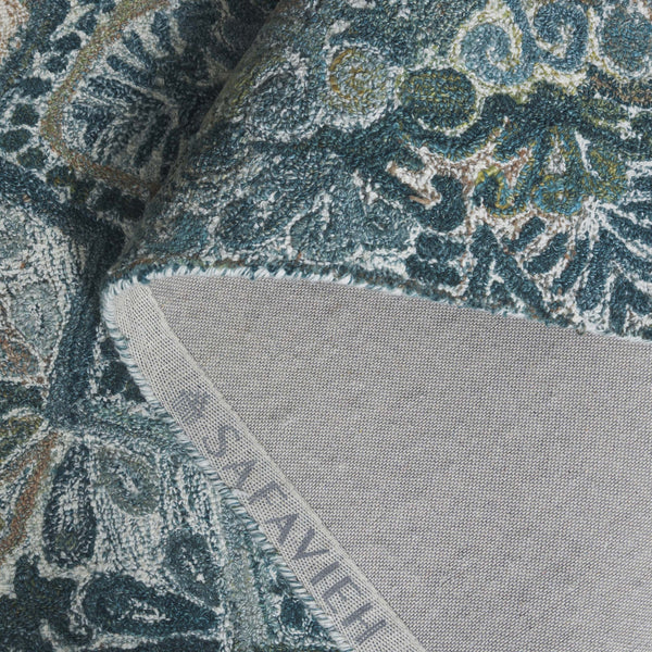 Safavieh Marquee Exquisite Hand-tufted Area Rug - Luxurious Artisan Craftsmanship For Timeless Elegance Aqua ,Green 80% Polyester,20% Wool Mrq110m-5