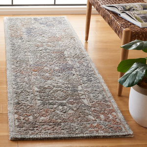 Safavieh Marquee 120 Hand Tufted Contemporary Rug Rust / Grey MRQ120P-8