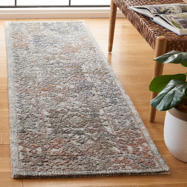 Safavieh Marquee 120 Hand Tufted Contemporary Rug Rust / Grey MRQ120P-8