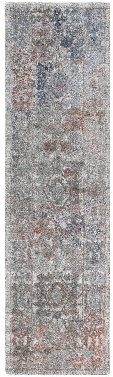 Safavieh Marquee 120 Hand Tufted Contemporary Rug Rust / Grey MRQ120P-8