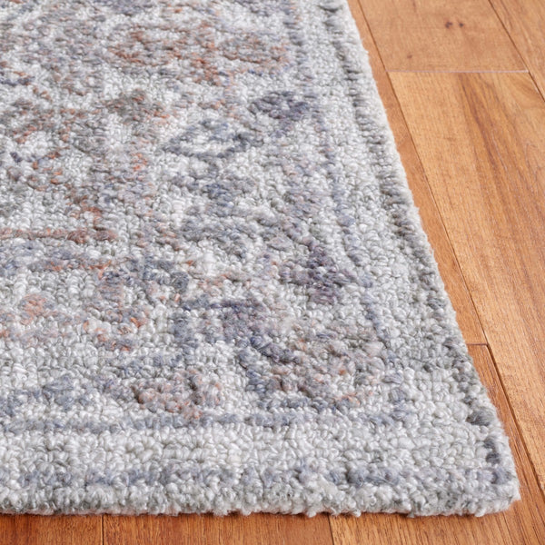Safavieh Marquee 120 Hand Tufted Contemporary Rug Rust / Grey MRQ120P-8