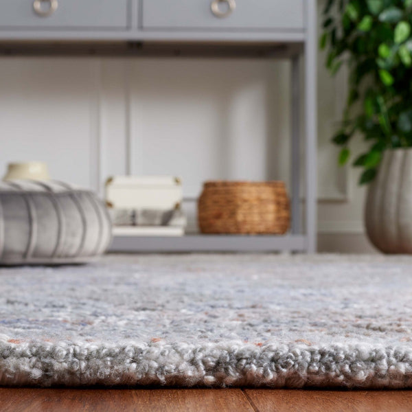 Safavieh Marquee 120 Hand Tufted Contemporary Rug Rust / Grey MRQ120P-8