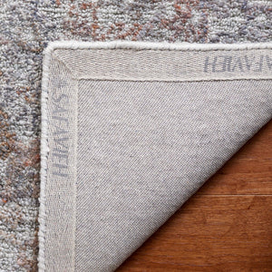 Safavieh Marquee 120 Hand Tufted Contemporary Rug Rust / Grey MRQ120P-8