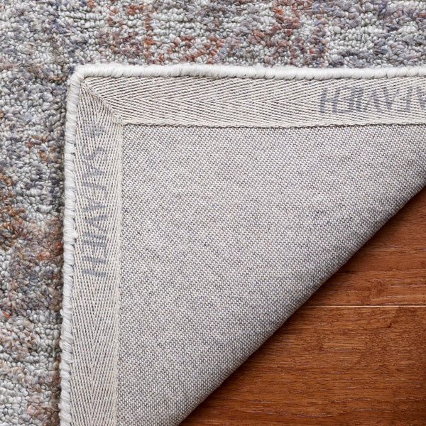 Safavieh Marquee 120 Hand Tufted Contemporary Rug Rust / Grey MRQ120P-8
