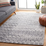 Safavieh Marquee 123 Hand Tufted Contemporary Rug Grey / Ivory MRQ123F-8