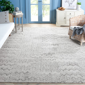 Safavieh Marquee 123 Hand Tufted Contemporary Rug Grey / Ivory MRQ123F-8