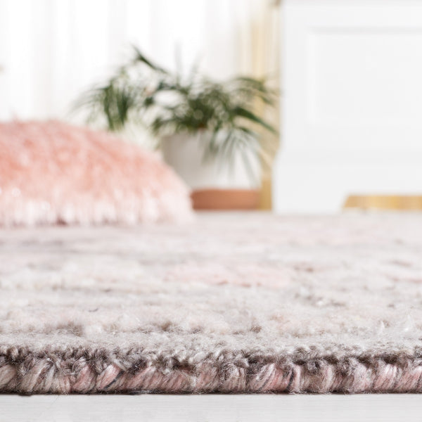 Safavieh Marquee 125 Hand Tufted Contemporary Rug Grey / Pink MRQ125F-8