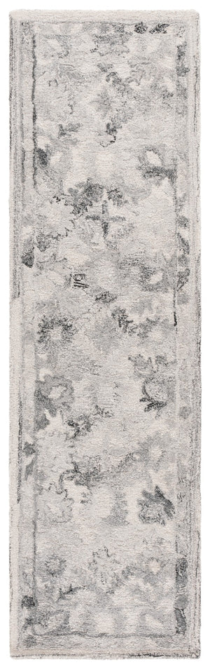 Safavieh Marquee Hand-tufted Area Rug In Light Grey And Charcoal – Elegant, Durable Floor Art For Any Room Light Grey ,Charcoal Polyester Pile Mrq126f-6