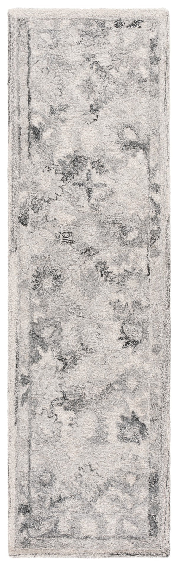 Safavieh Marquee Hand-tufted Area Rug In Light Grey And Charcoal – Elegant, Durable Floor Art For Any Room Light Grey ,Charcoal Polyester Pile Mrq126f-6