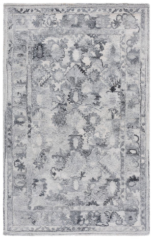 Safavieh Marquee Hand-tufted Area Rug In Light Grey And Charcoal – Elegant, Durable Floor Art For Any Room Light Grey ,Charcoal Polyester Pile Mrq126f-6
