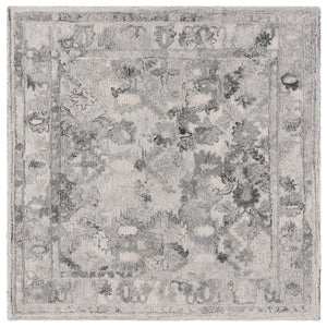 Safavieh Marquee 126f Light Grey Charcoal Light Grey ,Charcoal Polyester Pile Mrq126f-6sq