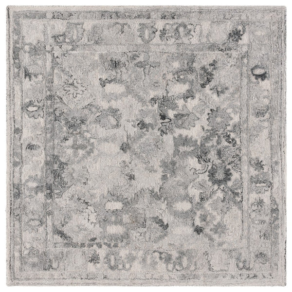 Safavieh Marquee Hand-tufted Area Rug In Light Grey And Charcoal – Elegant, Durable Floor Art For Any Room Light Grey ,Charcoal Polyester Pile Mrq126f-6