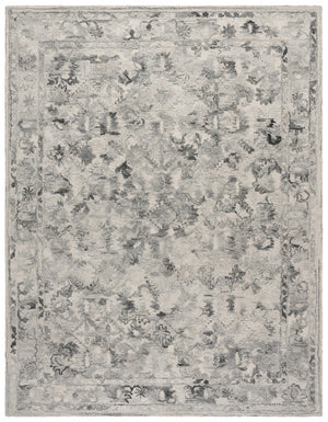 Safavieh Marquee Hand-tufted Area Rug In Light Grey And Charcoal – Elegant, Durable Floor Art For Any Room Light Grey ,Charcoal Polyester Pile Mrq126f-6