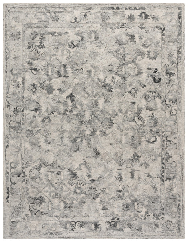 Safavieh Marquee Hand-tufted Area Rug In Light Grey And Charcoal – Elegant, Durable Floor Art For Any Room Light Grey ,Charcoal Polyester Pile Mrq126f-6