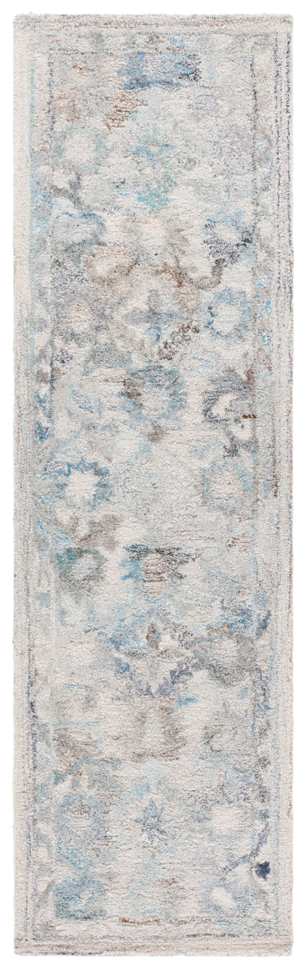 Safavieh Marquee Hand-tufted Area Rug In Light Grey And Charcoal – Elegant, Durable Floor Art For Any Room Light Blue ,Beige Polyester Pile Mrq126l-4