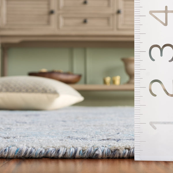 Safavieh Marquee Transitional Style Area Rug - Hand-tufted Elegance In Sophisticated Grey For Any Room Light Blue ,Beige Polyester Pile Mrq126l-5