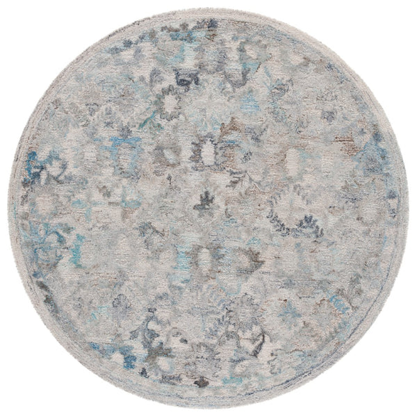Safavieh Marquee Hand-tufted Area Rug In Light Grey And Charcoal – Elegant, Durable Floor Art For Any Room Light Blue ,Beige Polyester Pile Mrq126l-4