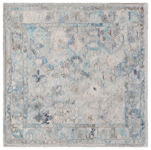 Safavieh Marquee 126l Light Blue Beige Light Blue ,Beige Polyester Pile Mrq126l-6sq