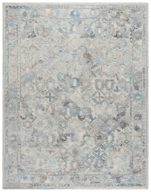 Safavieh Marquee Hand-tufted Area Rug In Light Grey And Charcoal – Elegant, Durable Floor Art For Any Room Light Blue ,Beige Polyester Pile Mrq126l-4