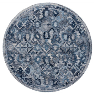 Safavieh Marquee Hand-tufted Area Rug In Light Grey And Charcoal – Elegant, Durable Floor Art For Any Room Navy Polyester Pile Mrq126n-3
