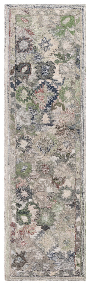 Safavieh Marquee Hand-tufted Area Rug In Light Grey And Charcoal – Elegant, Durable Floor Art For Any Room Green ,Beige Polyester Pile Mrq126y-3