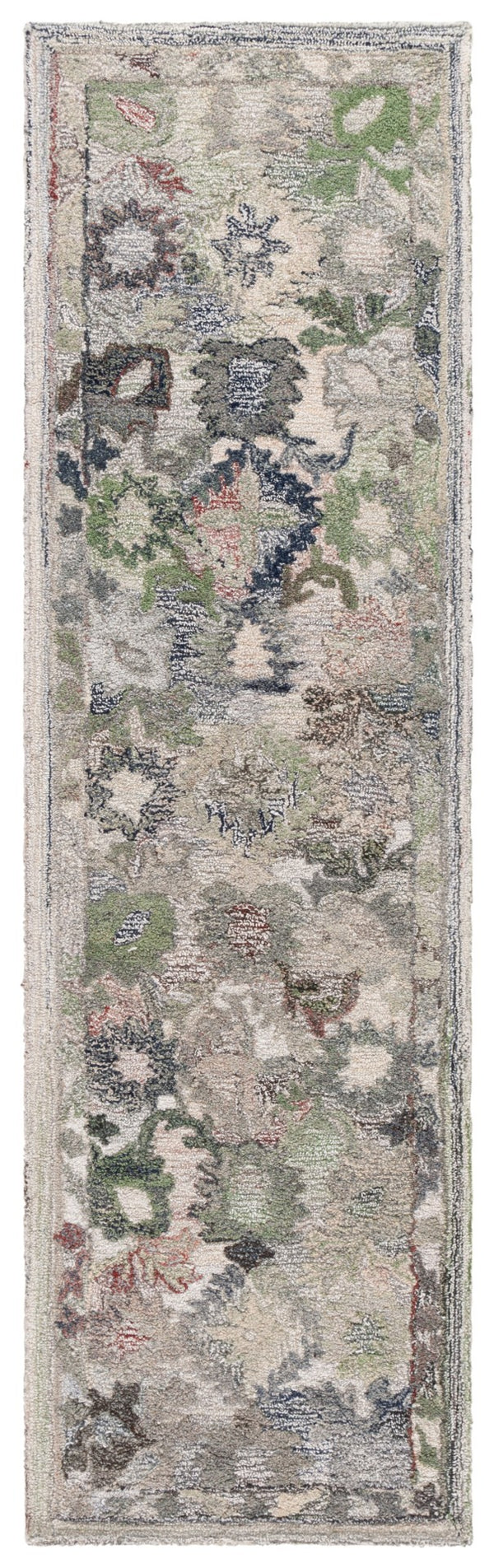 Safavieh Marquee Hand-tufted Area Rug In Light Grey And Charcoal – Elegant, Durable Floor Art For Any Room Green ,Beige Polyester Pile Mrq126y-3